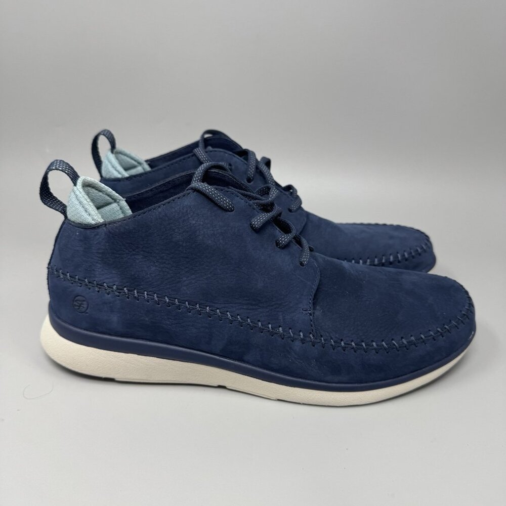 Superfeet NEW Women’s OLYMPIA Navy Lace Up Sneaker Boots Size 10 Comfy Boot